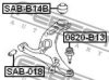 TOYOT 48068BZ080 Control Arm-/Trailing Arm Bush